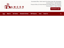 Tablet Screenshot of amcorprop.com